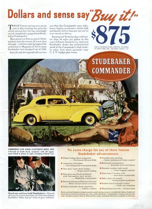 1938 Studebaker 7